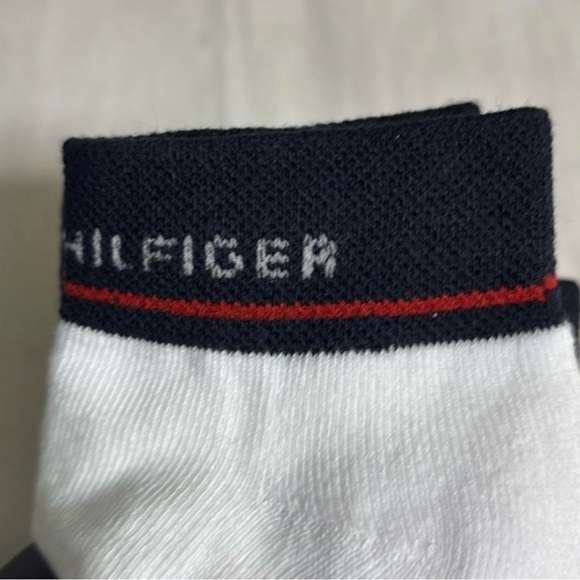 New Tommy Hilfiger Socks Women’s 6 Pair White Cushion Quarter Cut Casual Active - Picture 12 of 13